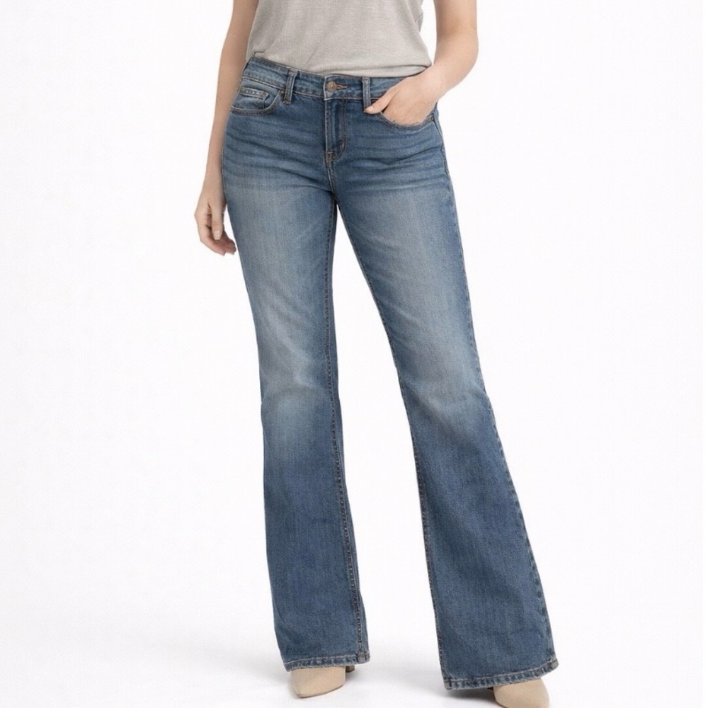 Wrangler Bootcut Jeans western cowgirl SZ 7 34"x 30"